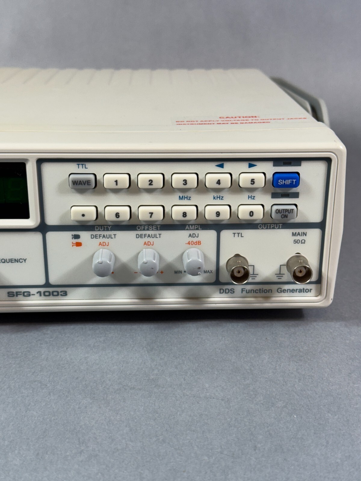 Instek SFG-1003 DDS Function Generator, 3 MHz