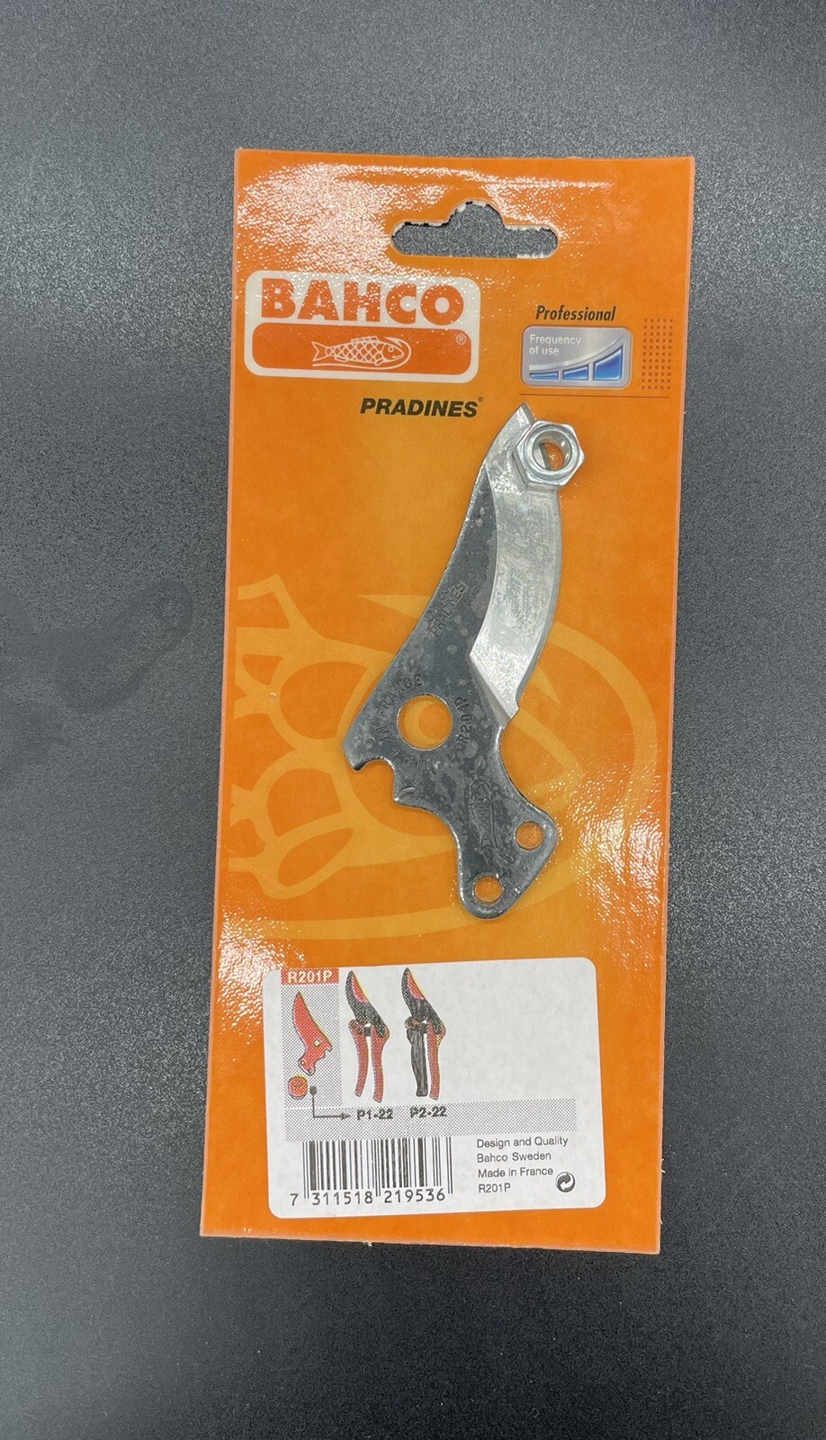 BAHCO R201P – SPARE CUTTING BLADE FOR P1-22/P2-22 PRUNERS New! Made In France