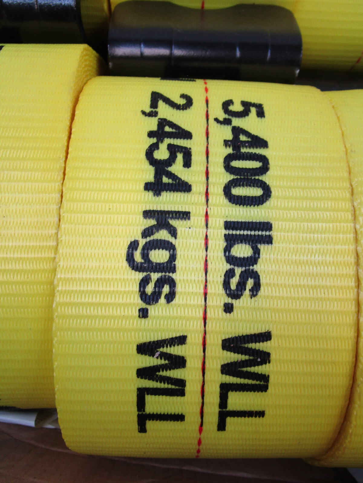 10 NEW DC Cargo Mall, 4" x 30' Winch Strap With Flat Hook, Park # 430YWSFH
