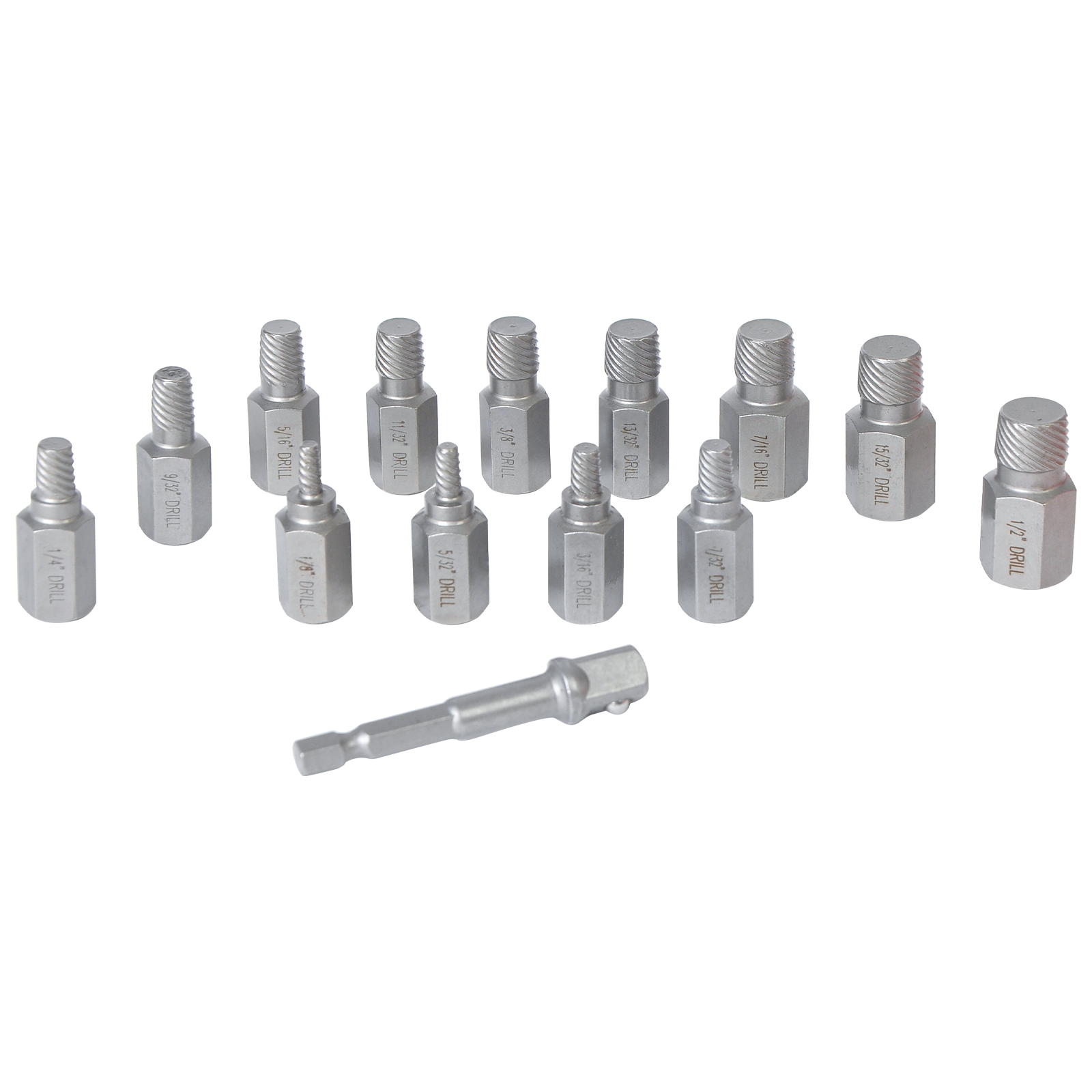 49pcs Master Extractor Tool Set, Screw Bolt & Nut Extraction Set, Drill Bit Set