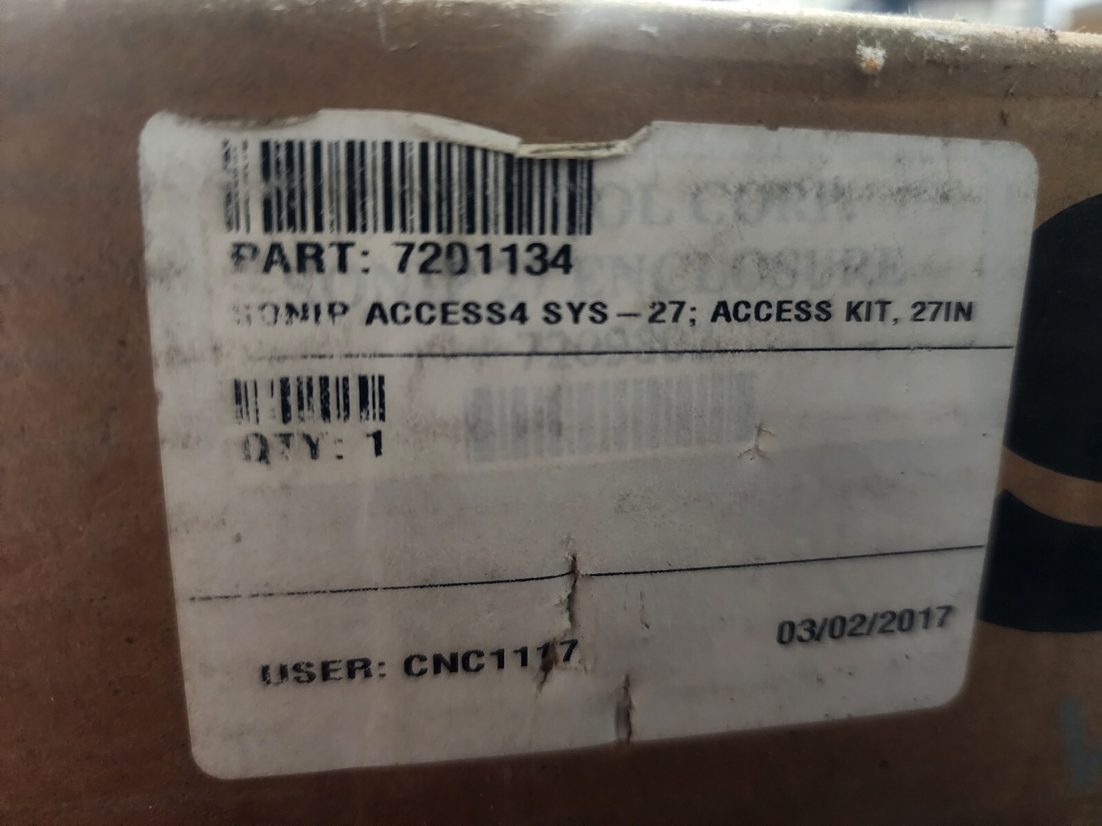Sonitrol Alarm Closure 7201134 2446