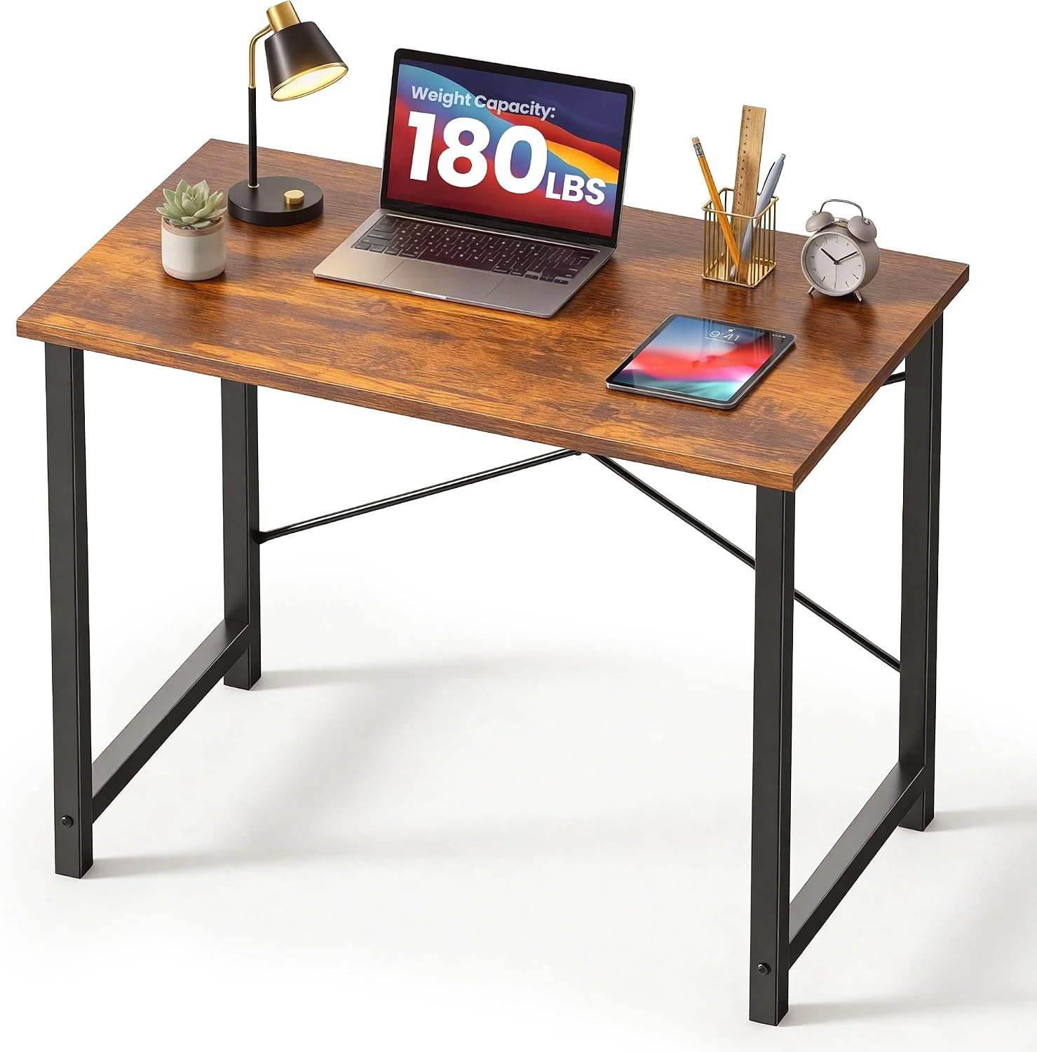 32 Inch Small Computer Desk for Home Office, Modern Study Writing Gaming Work Ta