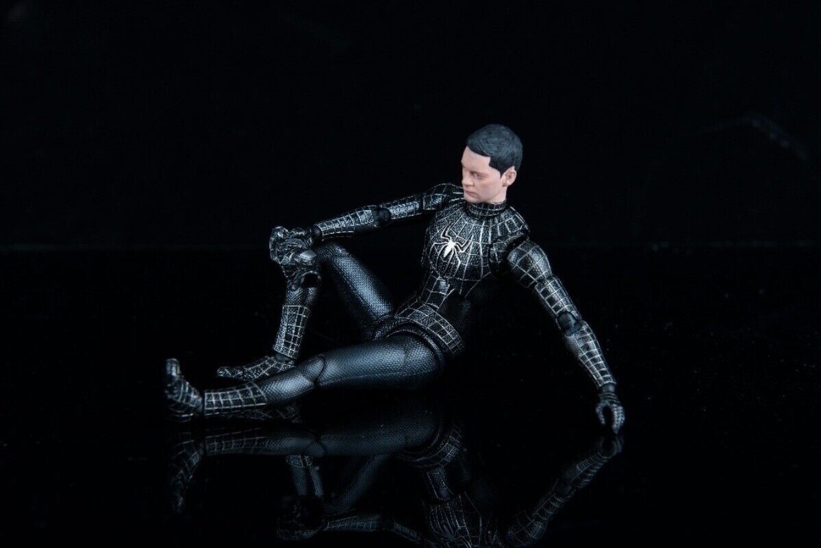 S.H.Figuarts SPIDER-MAN: No Way Home Black Suit Action Figure CT Ver. Toys Gift