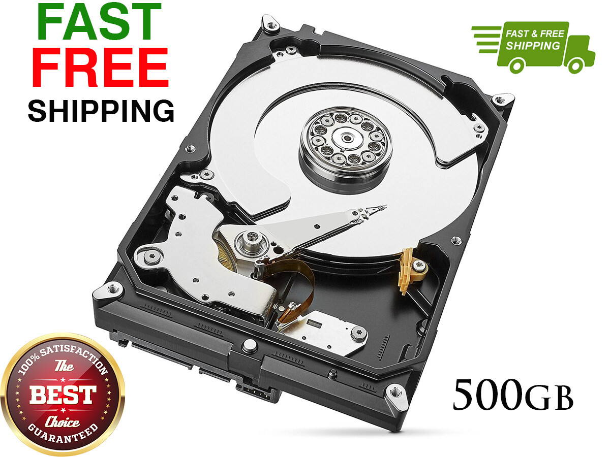500GB OOSSXX DVR NVR Compatible Hard Drive Internal SATA 3.5 FREE SHIPPING