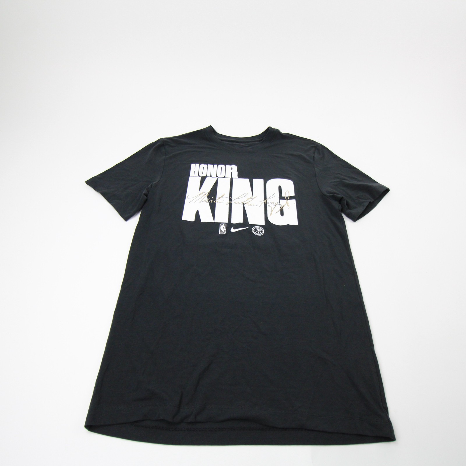 Nike NBA Authentics Nike Tee Short Sleeve Shirt Men's Black Used Multiple Sizes