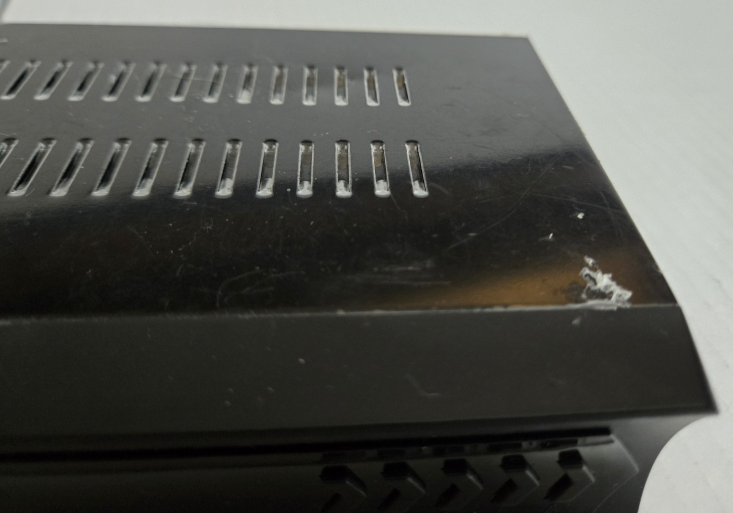 DVB-S2 Digital Video Broadcasting Receiver Box, Black - UNTESTED
