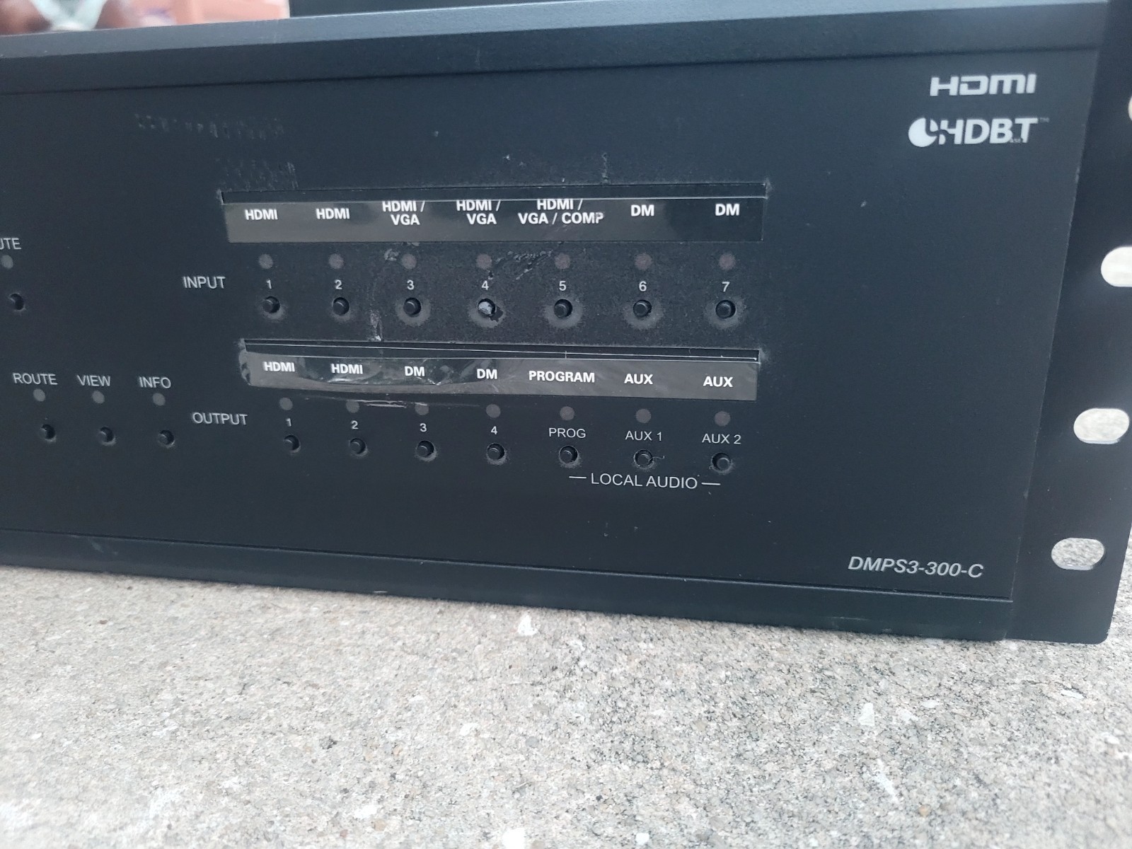 Crestron DMPS3-300-C Digital Media Presentation System W/RACK EARS-TESTED