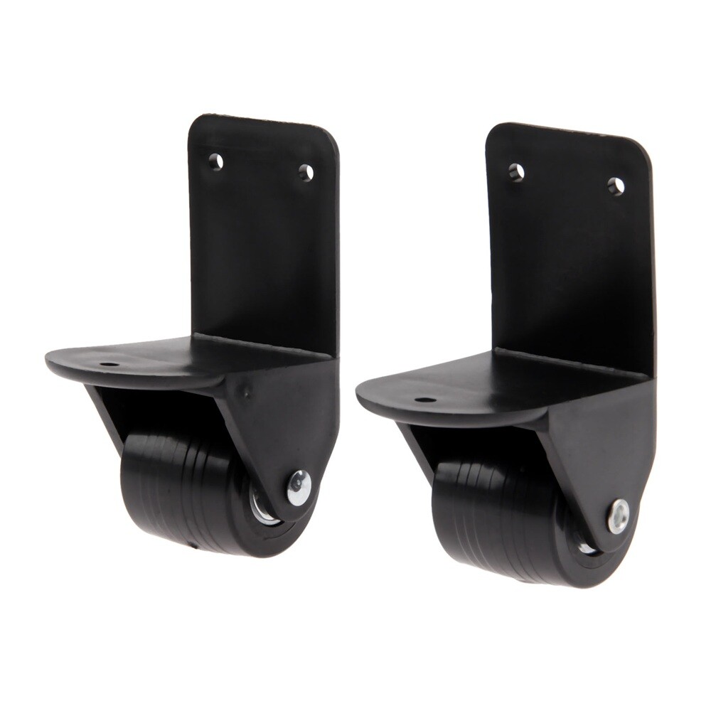 1 pair Travelling Luggage Trolley Suitcase Plastic Caster Wheel Spare Parts