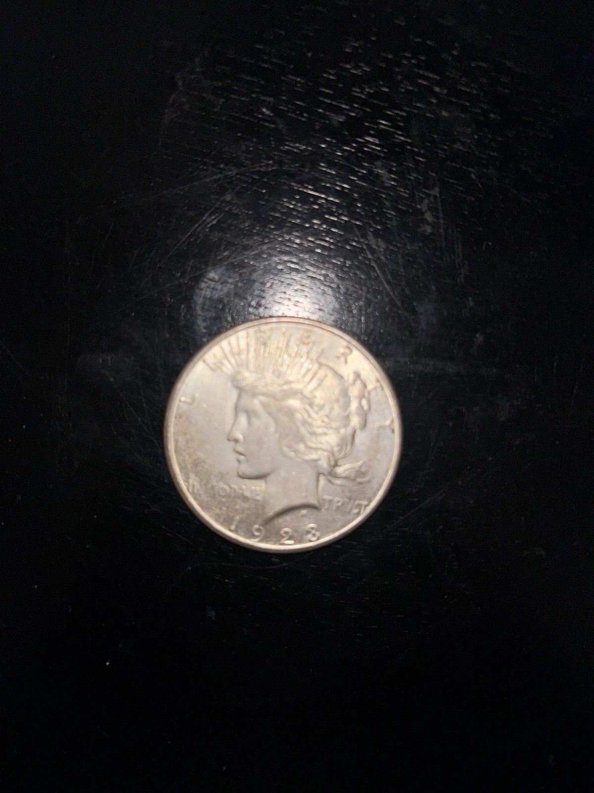 1923 Peace Dollar $1 Coin Uncertified US Currency Lady Liberty Eagle Design