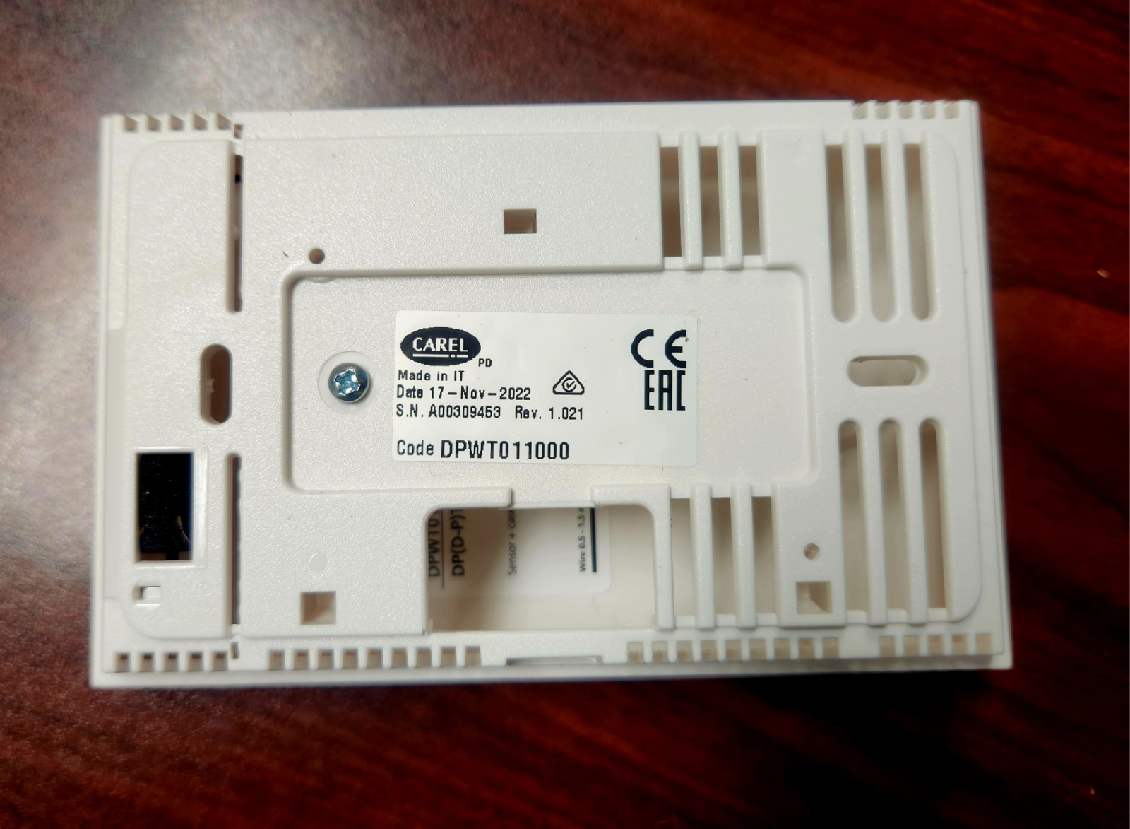 CAREL DPWT011000 Wall Temperature Sensor