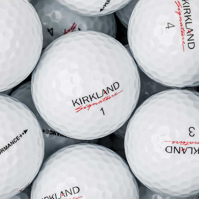 Kirkland Signature Performance Plus AAAAA Mint 60 Used Golf Balls 5A