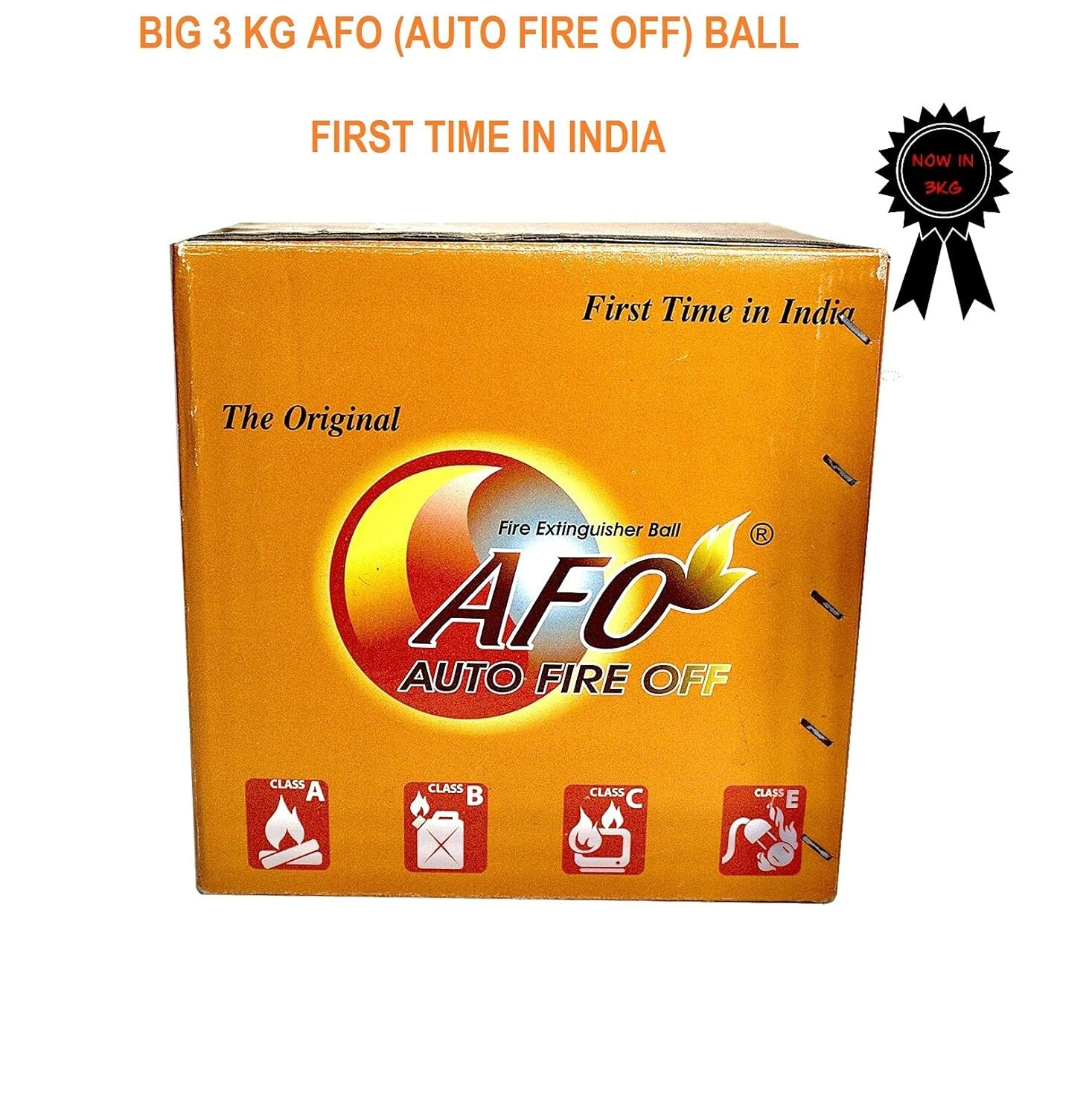 3 KG Fire Extinguisher Ball Pack of 1 Suitable for Home & Office
