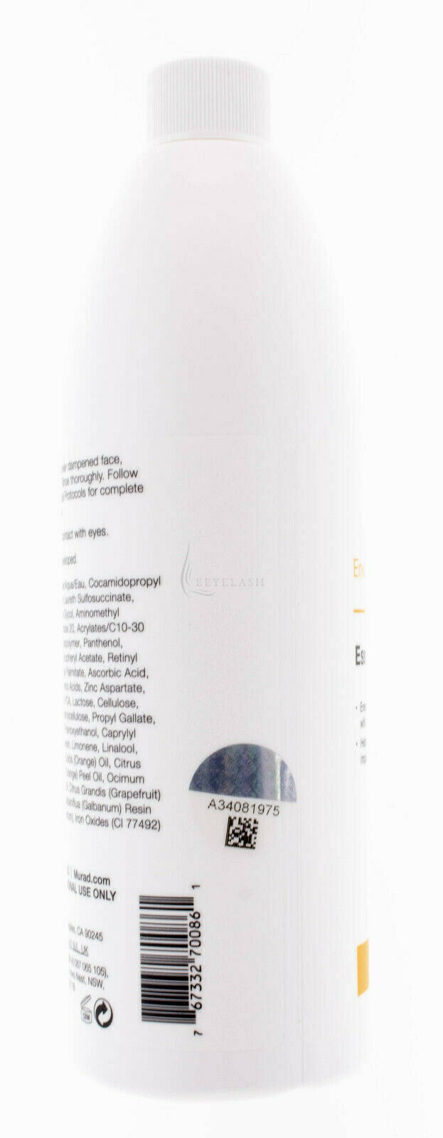 Murad Essential-C Cleanser Professional Size 16.9 oz/500mL AUTH / NEW