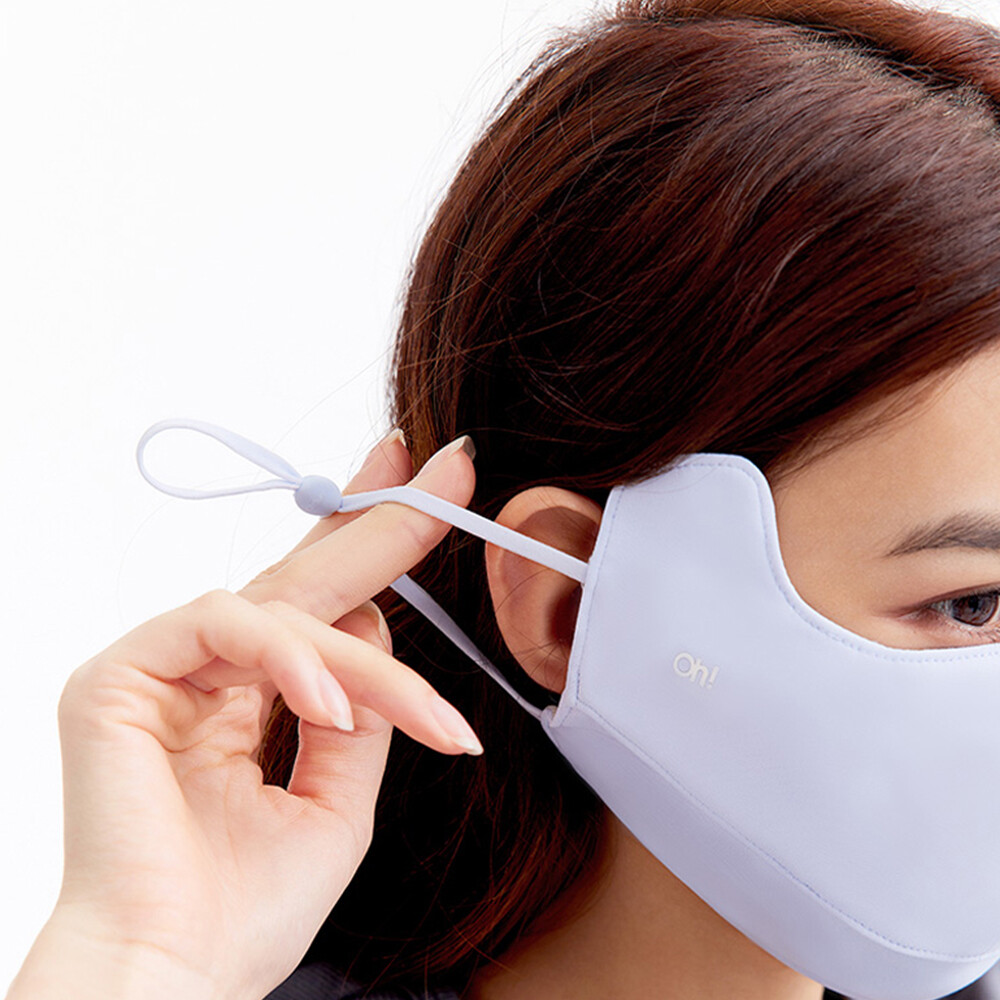 OhSunny Anti-UV Face Cover UPF 50+ Breathable Sun Face Mask for Outdoor Cycling