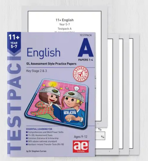 AE Tuition - 11+ English Year 5-7 Testpack A Papers 1-4