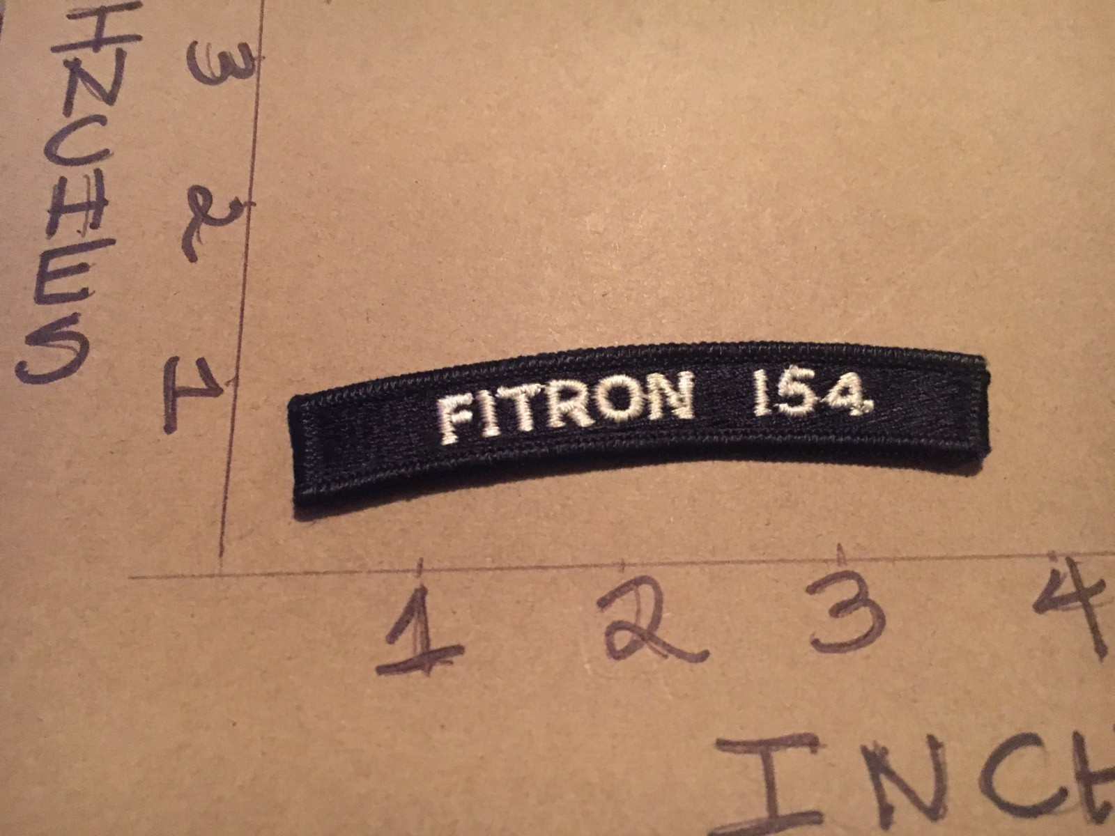 US NAVY SHOULDER STRIP TAB rocker Patch Fitron 154