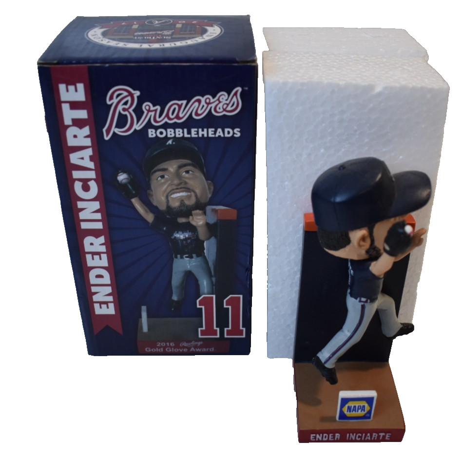 Atlanta Braves SGA 5/19/17 Ender Inciarte 2016 Golden Glove Bobblehead