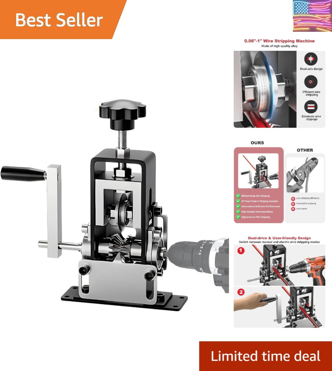 Automatic Copper Wire Stripper Machine – Pelador de Cable Electrico