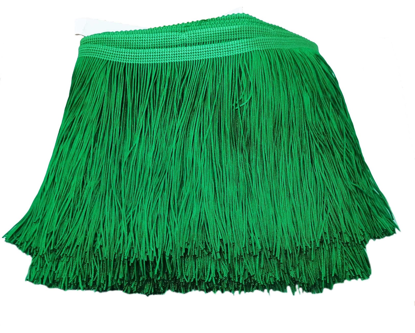 Lauthen.S 10 Yards of 6" Chainette Fringe Trim 6 Inches x 10 Yards, Green