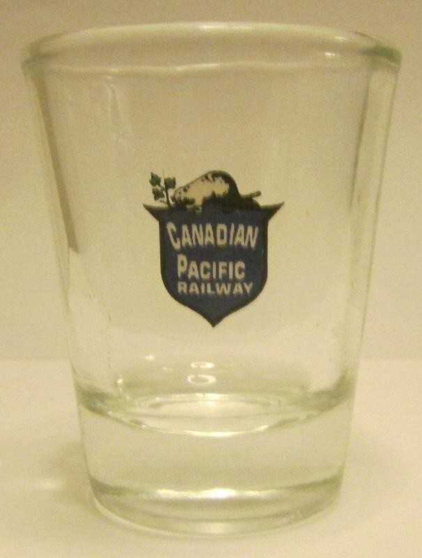 Canadian Pacific Railway 1½ Shot Glass