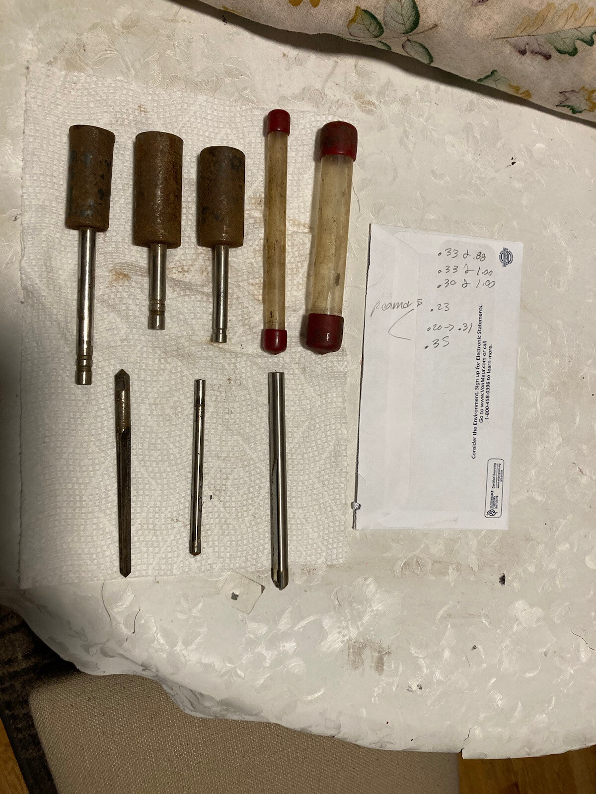 Vintage Engine Valve Guide Installation And Removal Tools And Reamers