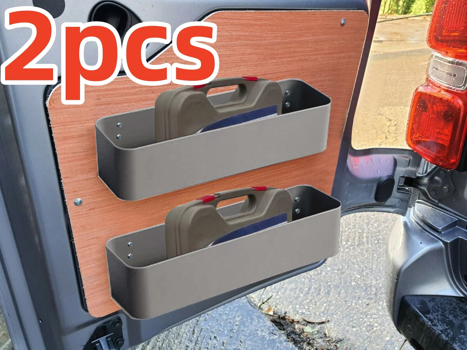2Pcs Universal Storage Boxes for Caravan Camper Van Ideal for Tools Racking Ratc