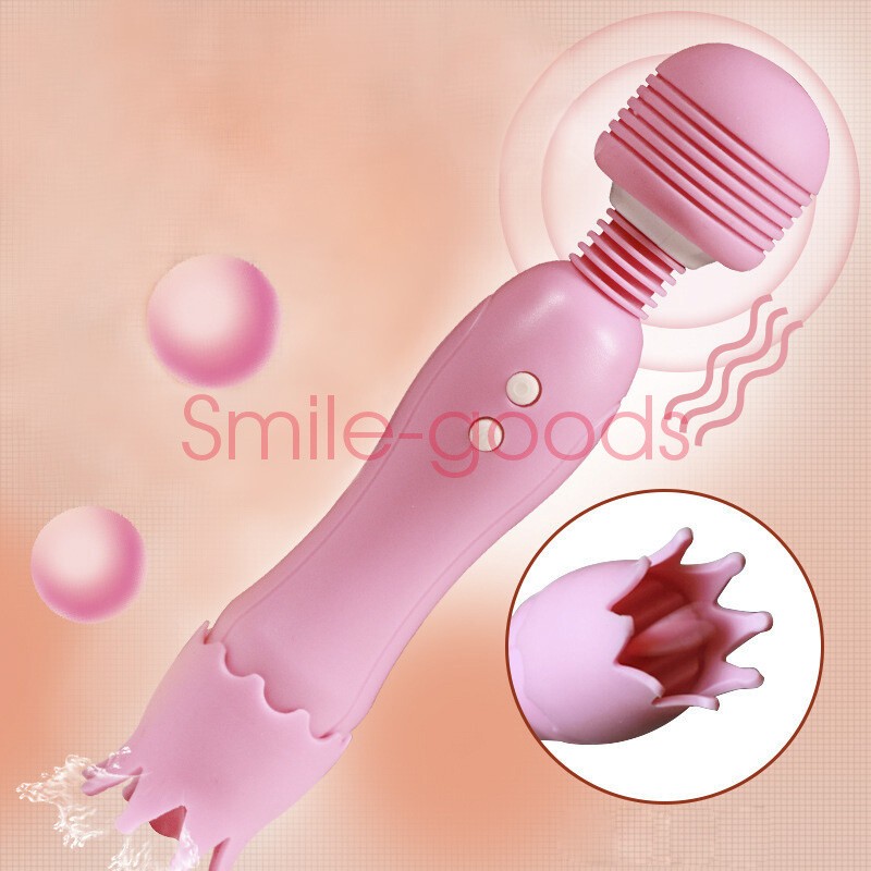 Clit Licking Tongue Sucking Vibrator G-Spot Oral Massager Sex Toys for Women US