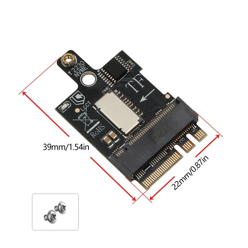 Multiple Purpose M.2 A E Key Adapter Enables NVME Drive And Card Simultaneously