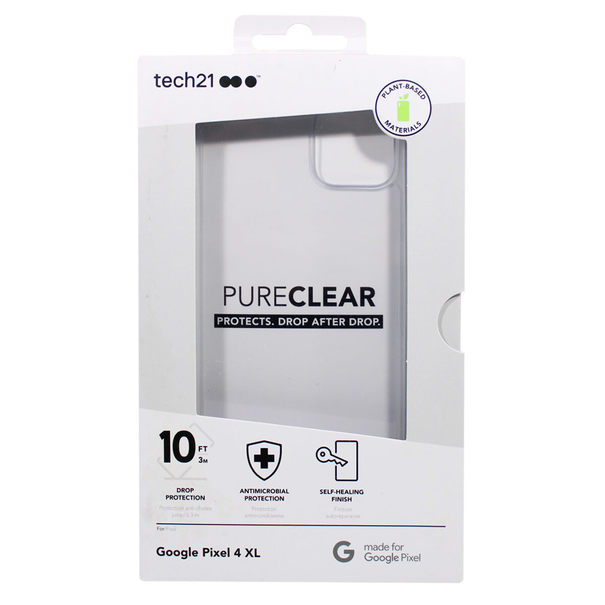 Tech21 Evo Check Rugged Slim Protective Case For Google Pixel 4 XL - Clear