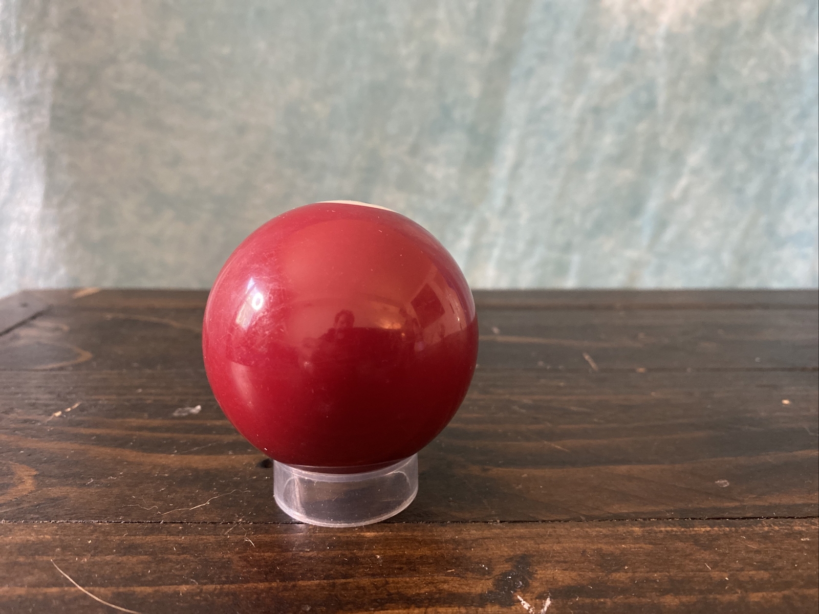 Vintage Number 7 Solid Maroon Replacement Pool Ball Billiard