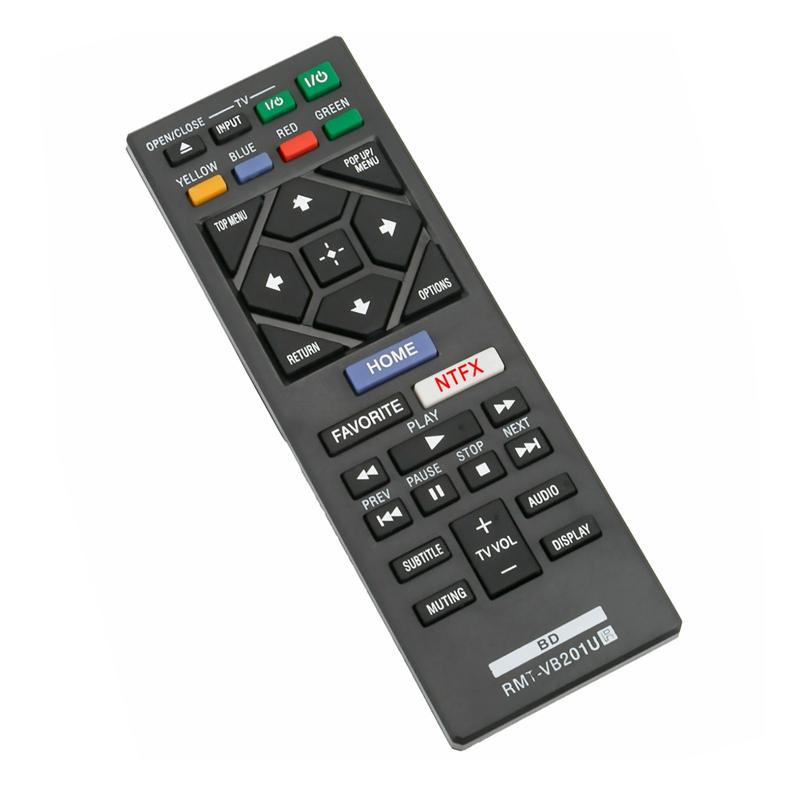RMT-VB201U Replace Remote Control fit for Sony DVD Player BDP-S1700CA BDP-S3700