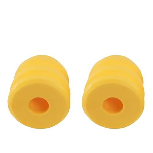 Front Bump Stops, Lower Control Arm Jounce Bumpers (Yellow) 2-pack, Compatible
