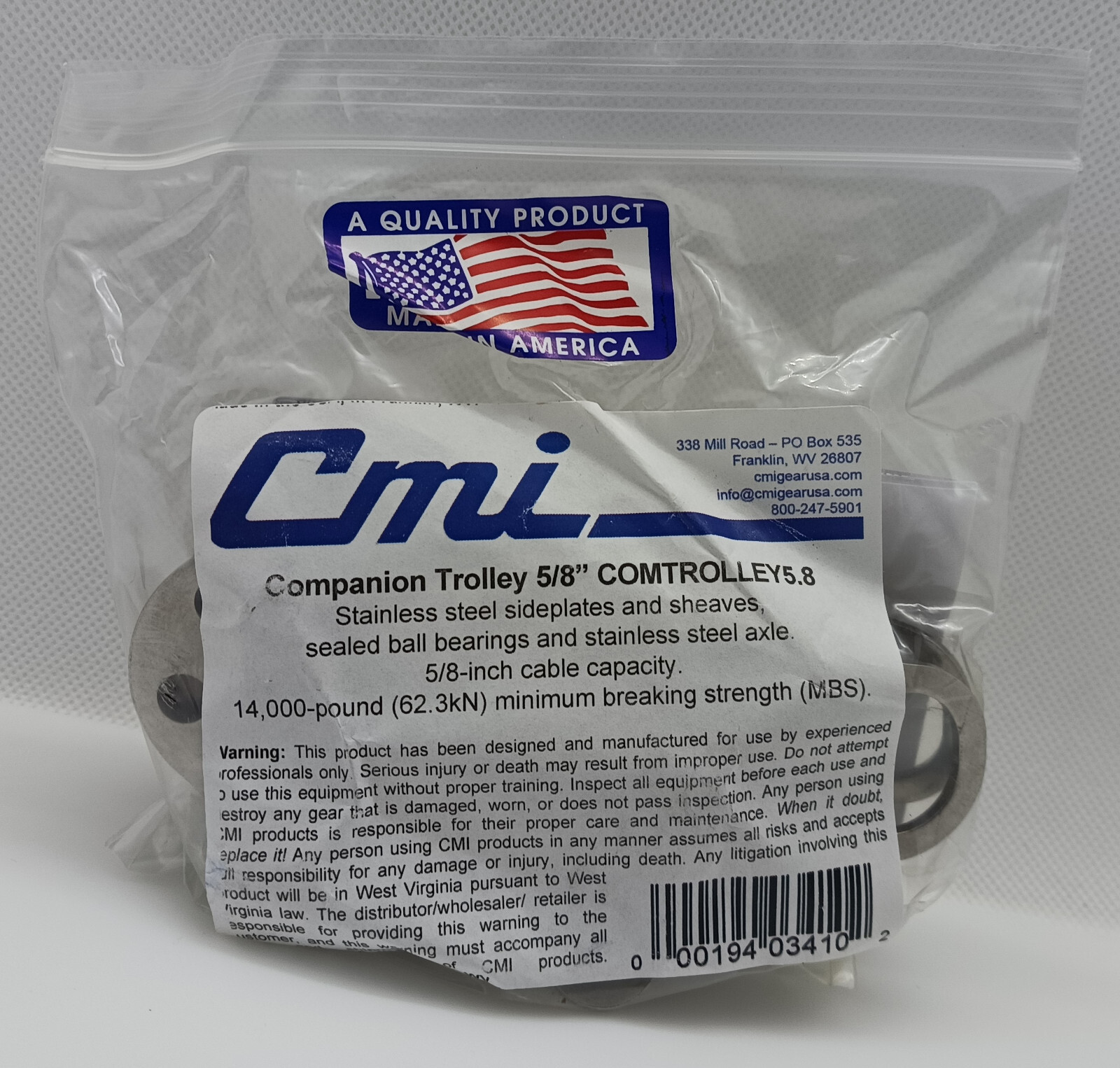 CMI Companion Trolley 5/8 Comtrolley
