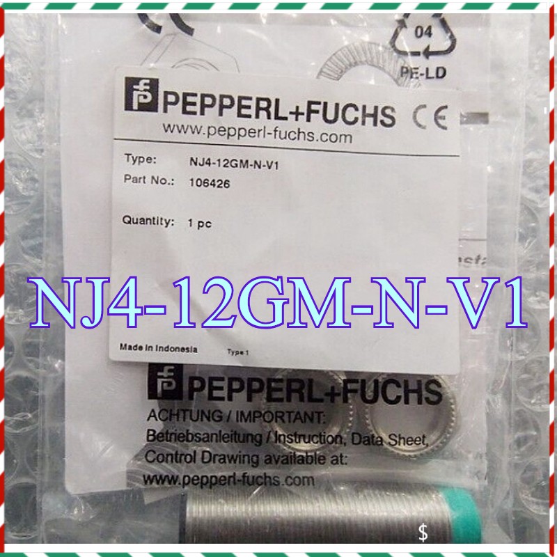 NJ4-12GM-N-V1 1PCS New PEPPERL+FUCHS NJ4-12GM-N-V1 Sensor Fast Shipping