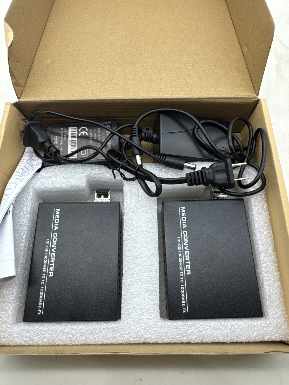 Fiber Ethernet Media Converter 10/100/1000 Base (35)