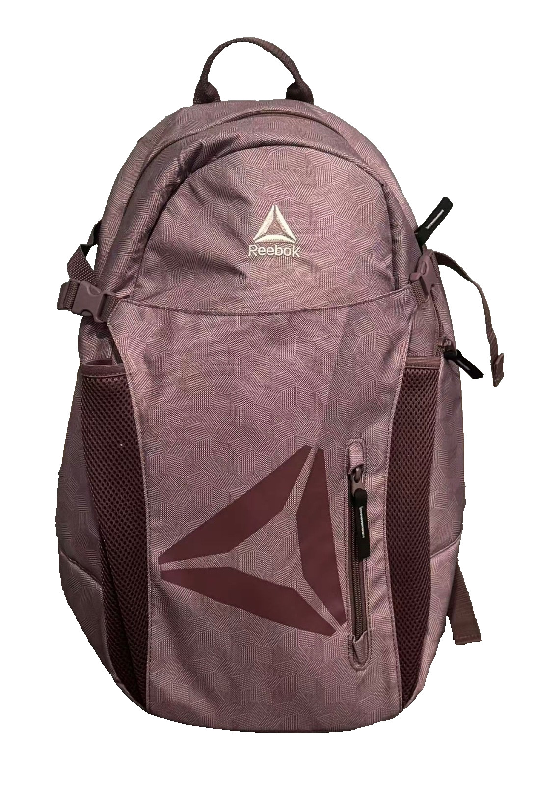 Reebok Spellbinding Maroon Water Resistant Backpack NEW