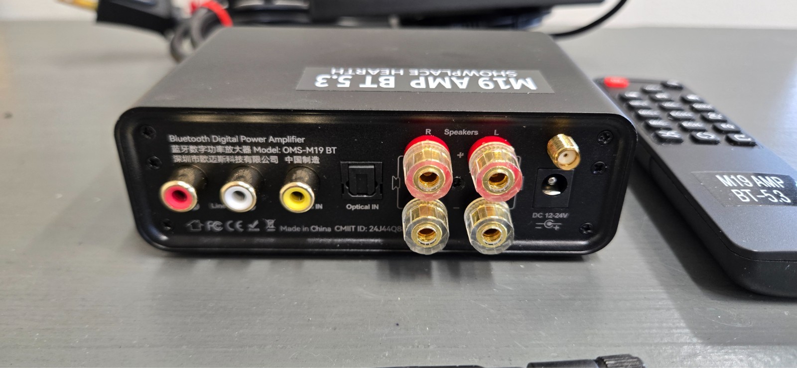 Intelligent Mini Bluetooth Digital Power Amplifier M19 BT 5.3