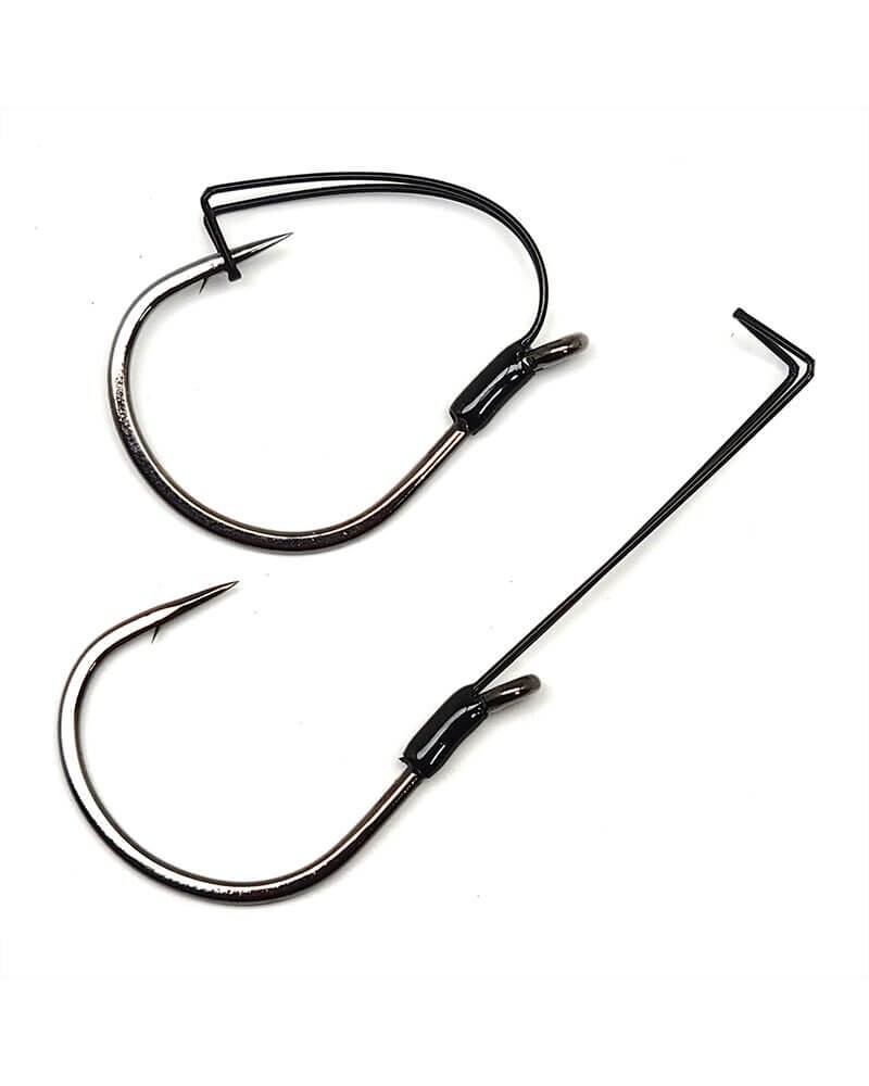 Gamakatsu Wide Gap Finesse Weedless Wacky Hook - Choose Size
