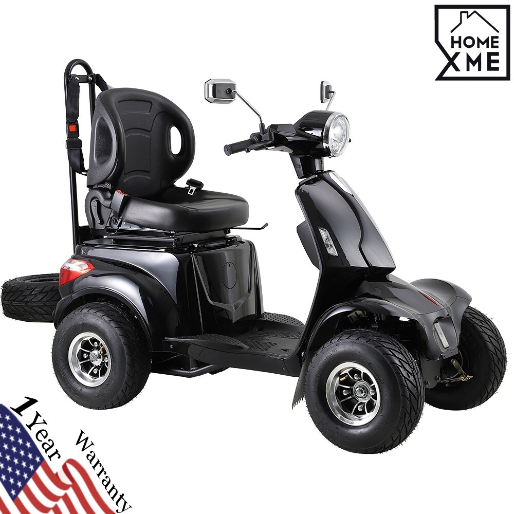 Four Wheels Travel Golf Mobility Scooter 1000W 60V 20AH Motor for Adult Senior