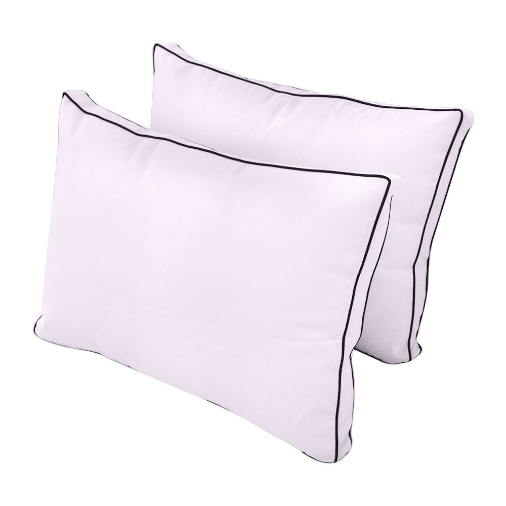 COVER ONLY STYLE 1 Mattress Pillow Daybed Porch Swing Contrast Trim Crib AD107