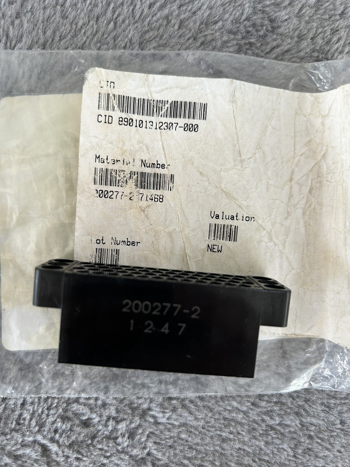 TE AMP 200277-2 Hsg, Rect,Interconnect System,Panel Socket,50 Cont,M Series,Fre