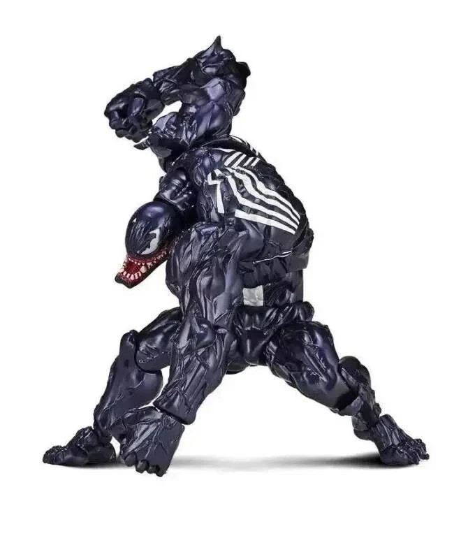 6.7'' Venom Action Figure Yamaguchi Revoltech Poseable Collectible Toy 17cm Gift