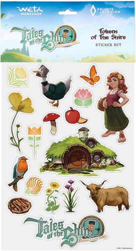 WETA Workshop - Tales of the Shire (2025) - Tokens of The Shire Sticker Set [New