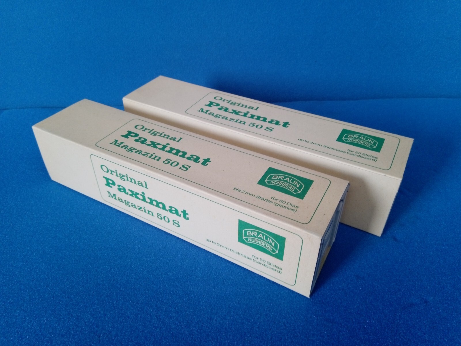 Paximat Magazin For 50 Microscope Slides Up To 2mm Thickness BRAND NEW Pack Of 2