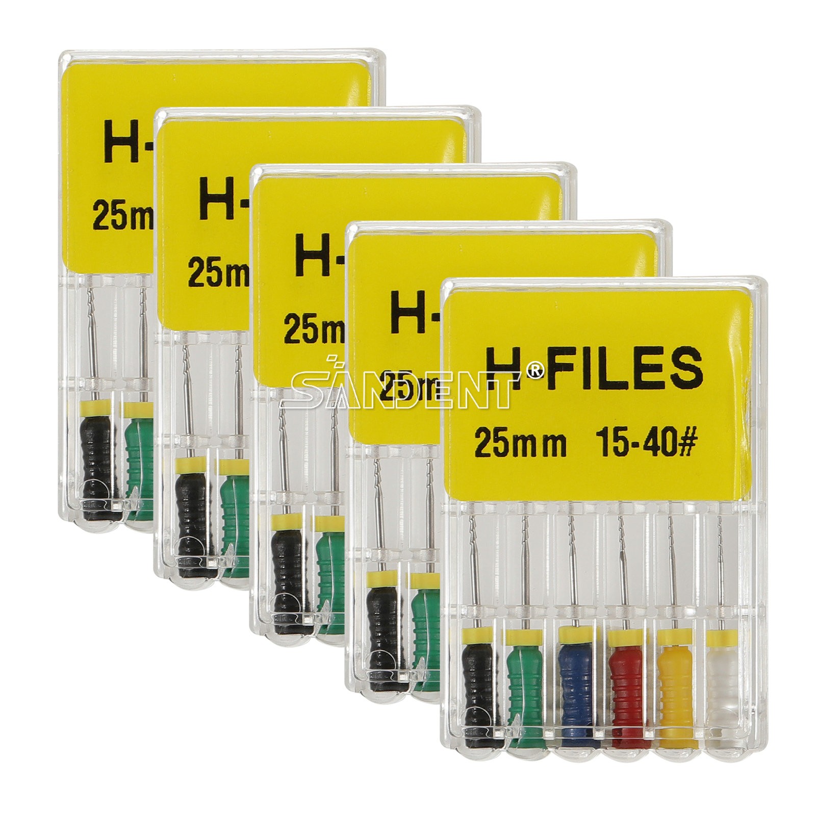 Dental Endodontic Files Posterior Root Canal Holder 10Packs Niti H File Hand Use