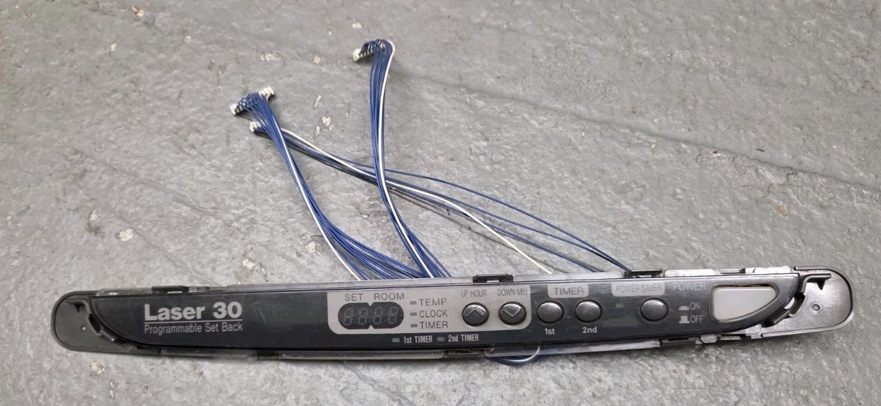 Toyostove/Toyotomi Laser 30 A control circuit button On/off temperature panel