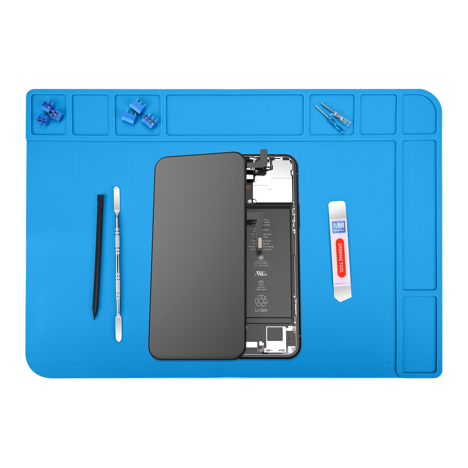 Soldering and Repair Work Mat Silicone - 19 x 13 inch Heat-Resistant 932°F