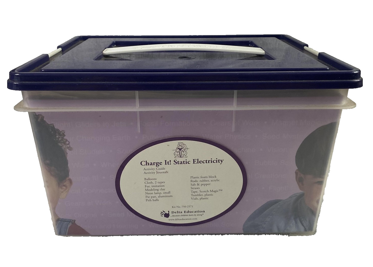 Delta Education Science In A Nutshell Charge It Static Electricity STEM Kit Comp
