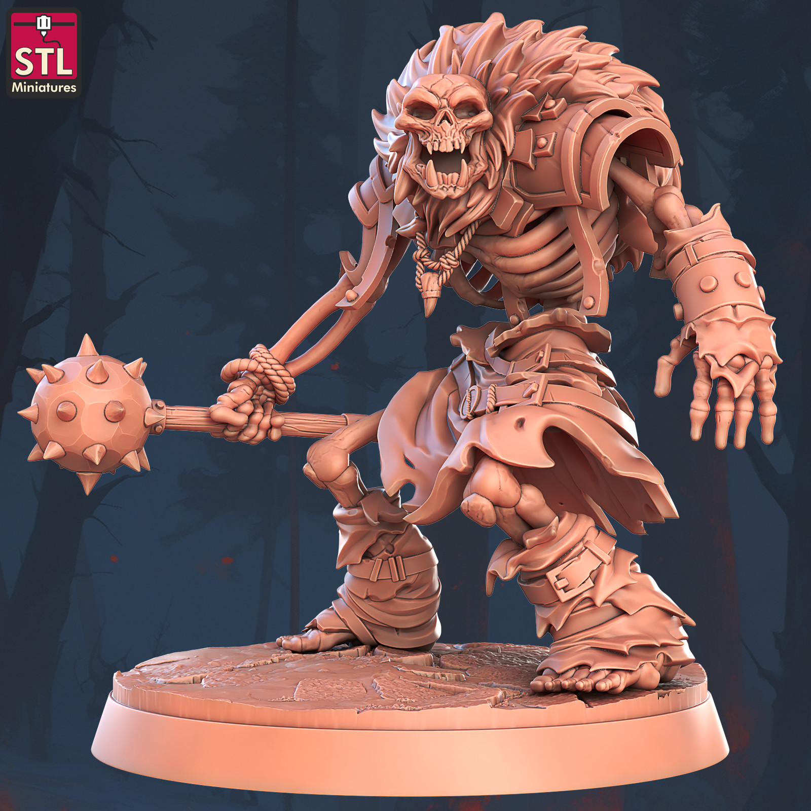 Skeleton Ogre Legion Terrain Scenery Tabletop Miniatures 28mm Wargames