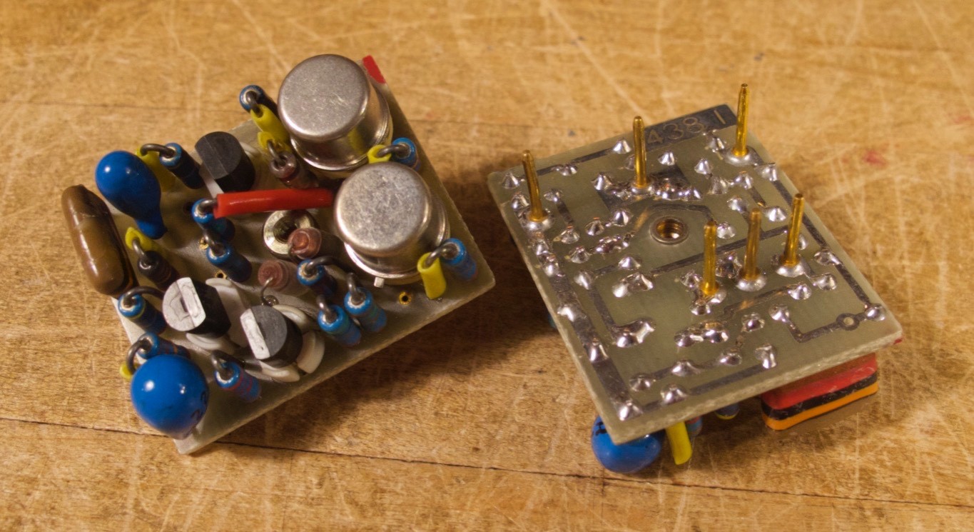 Vintage Neve BA438 amplifier cards, tested.